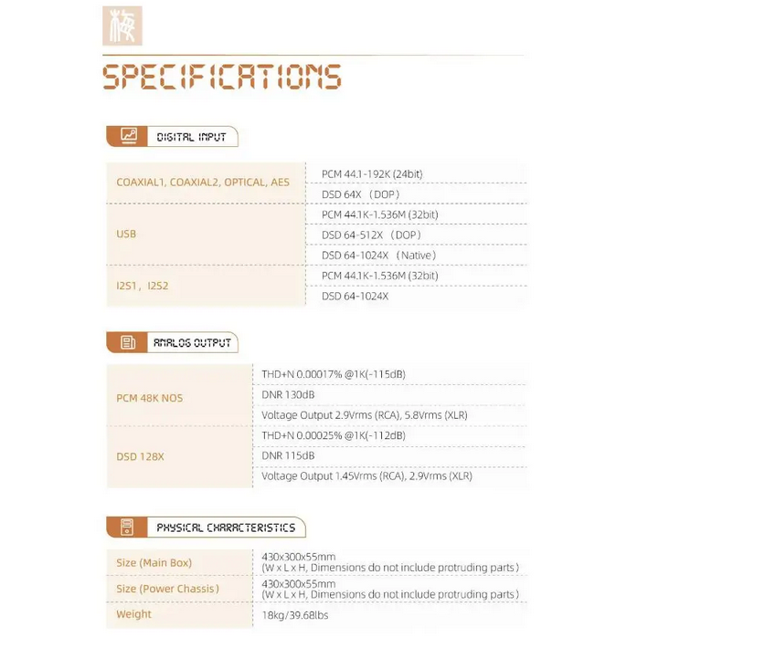 HOLO Audio Spring 3 Fully Discrete R2R Decoder DAC Direct Solution DSD Pre Power Amplifier，L2/L3 direct solution