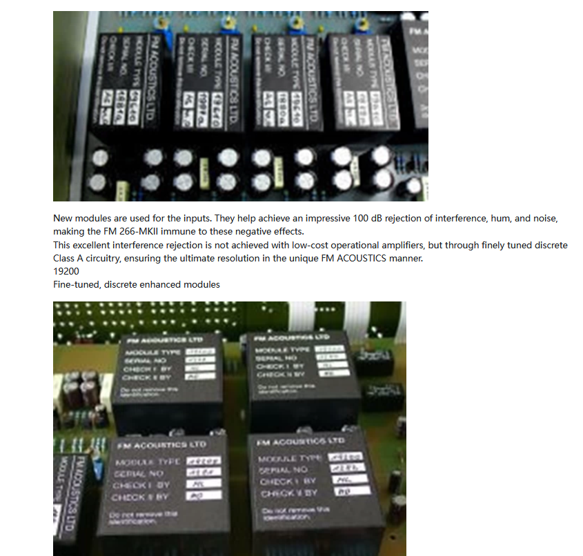 New 1：1 FM266 fully balanced remote control preamplifier can choose single ended input/output version