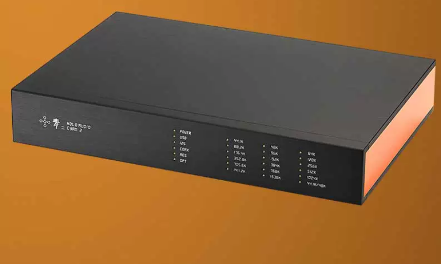 HOLO Audio Cyan 2 fully discrete R2R decoder DAC, direct decoding DSD