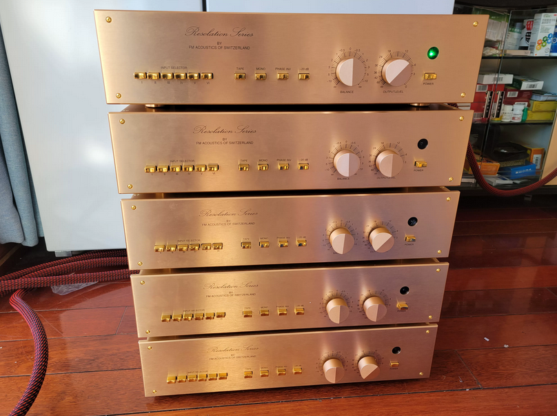 New 1：1 FM266 fully balanced remote control preamplifier can choose single ended input/output version