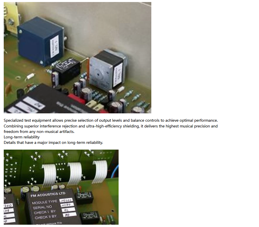 New 1：1 FM266 fully balanced remote control preamplifier can choose single ended input/output version