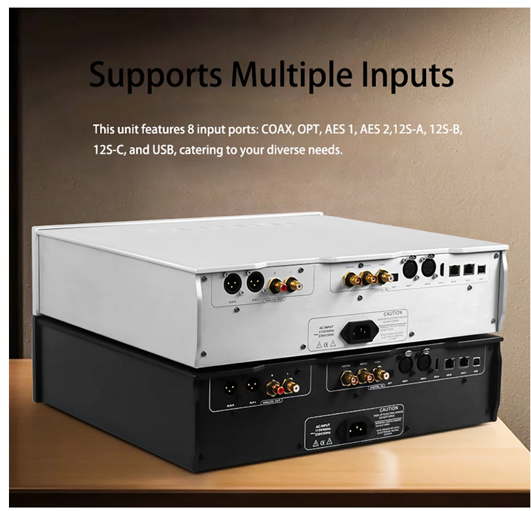 Denafrips TERMINATOR 15TH Digital Audio Decoder R2R Architecture Hifi High-End Audio Sound DAC Decoder OCXO 45.1584MHz 49.152MHz