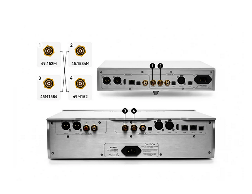 Denafrips TERMINATOR 15TH Digital Audio Decoder R2R Architecture Hifi High-End Audio Sound DAC Decoder OCXO 45.1584MHz 49.152MHz