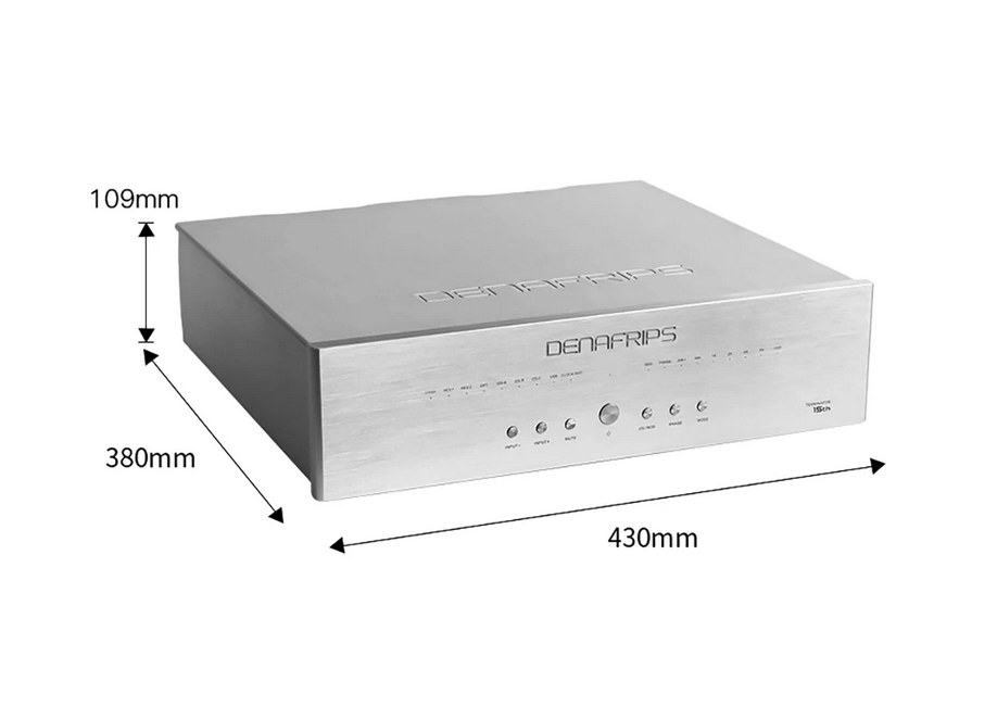 Denafrips TERMINATOR 15TH Digital Audio Decoder R2R Architecture Hifi High-End Audio Sound DAC Decoder OCXO 45.1584MHz 49.152MHz