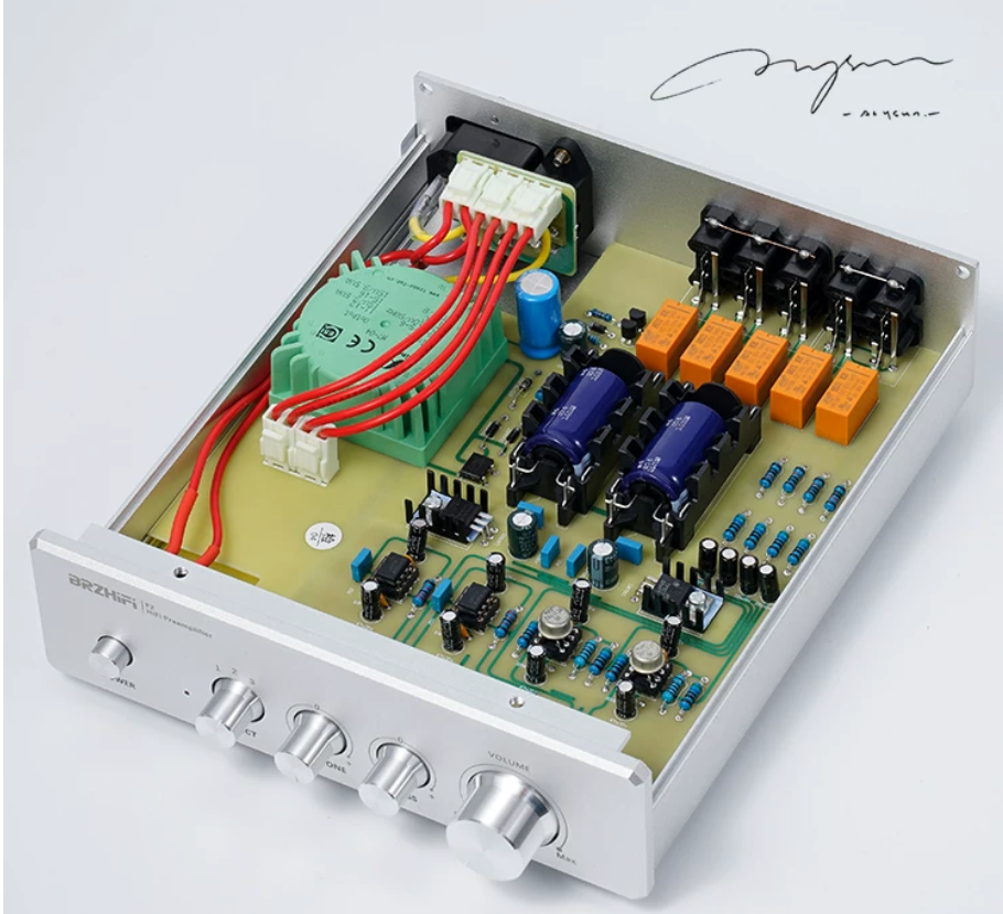 Weiliang Audio F2 Tone Preamplifier gold-sealed OPA 3 input 2 output preamplifier good sound