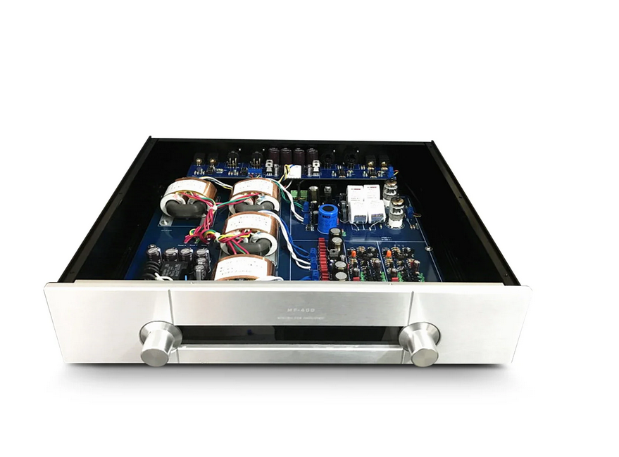 MP400 Tube Preamplifier Transistor Preamplifier RCA Balanced XLR Input Output HIFI Amplifier Audio warm sound preamp