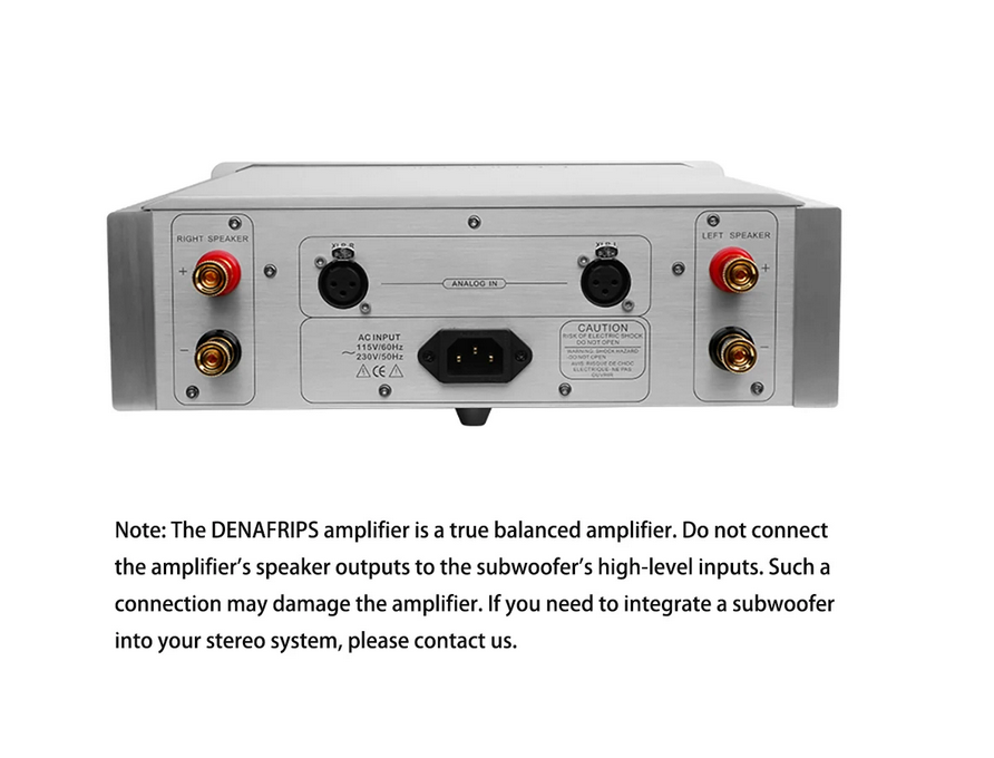 Denafrips HYPERION amplifier hifi home high power amplifier 100W*2 Class A B balanced input home theater system