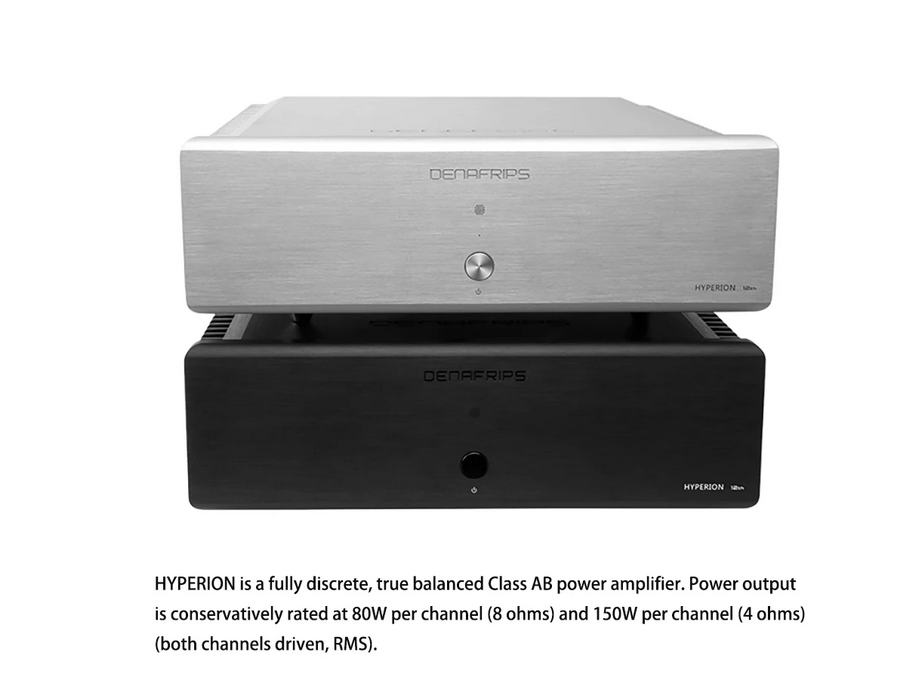Denafrips HYPERION amplifier hifi home high power amplifier 100W*2 Class A B balanced input home theater system