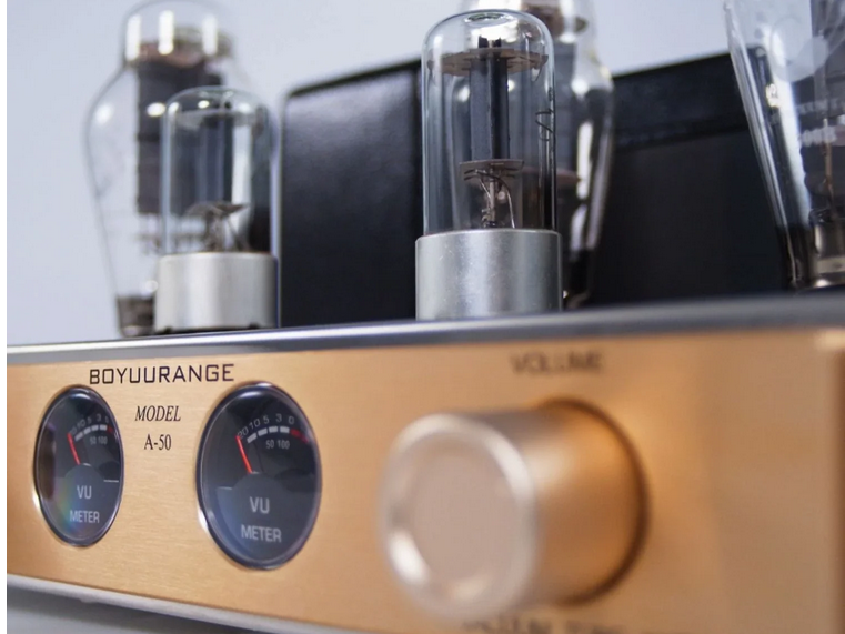 BoyuuRange  Bluetooth A50 MKIII 300B Single-end Class A Vacuum Tube Amp HiFi Integrated Amplifier With VU Meters (Updated Version)