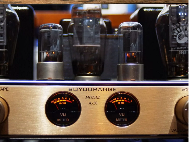 BoyuuRange  Bluetooth A50 MKIII 300B Single-end Class A Vacuum Tube Amp HiFi Integrated Amplifier With VU Meters (Updated Version)