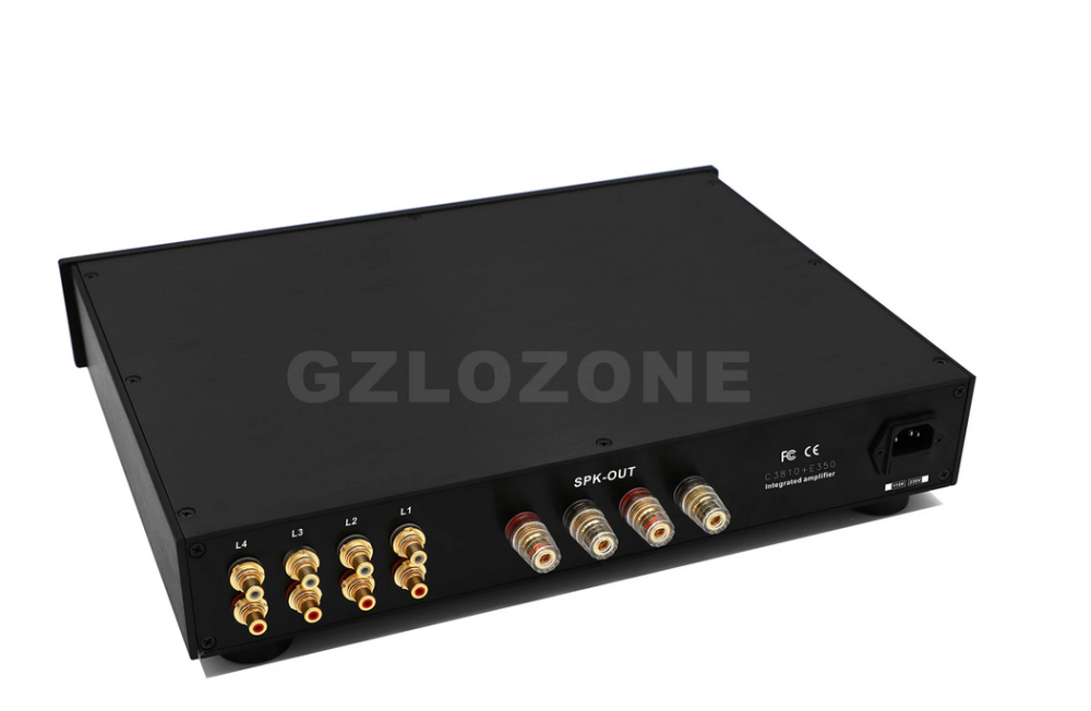 HIFI Remote C3810(Reference C3850)+E350 Preamplifier+Power Amplifier Integrated Amplifier Base On Accuphase Circuit 75W+75W