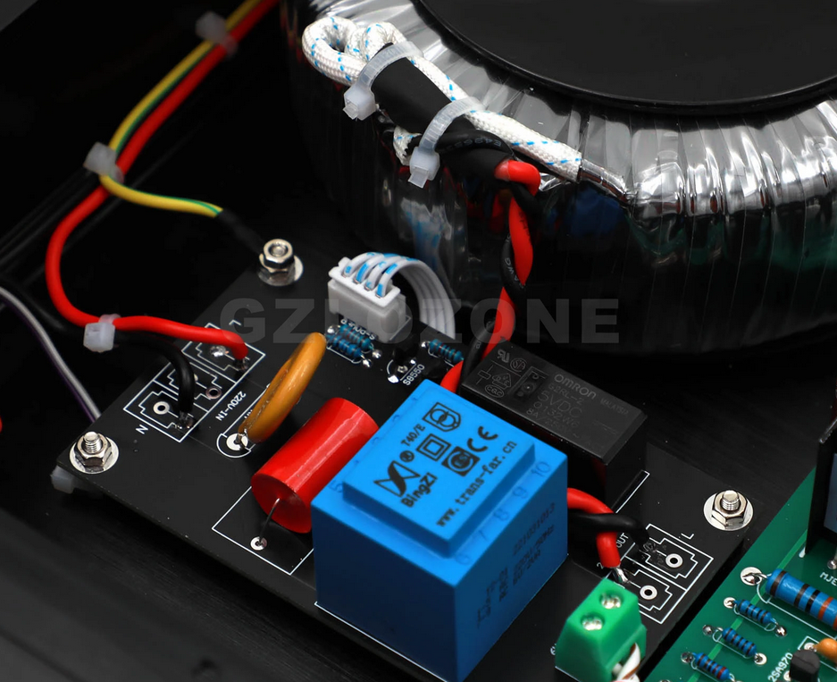 HIFI Remote C3810(Reference C3850)+E350 Preamplifier+Power Amplifier Integrated Amplifier Base On Accuphase Circuit 75W+75W