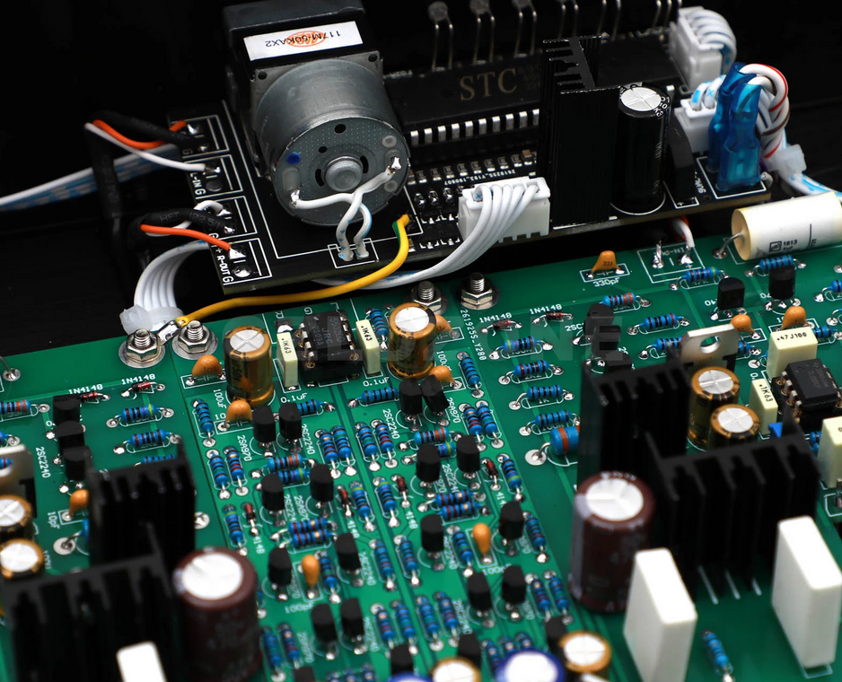 HIFI Remote C3810(Reference C3850)+E350 Preamplifier+Power Amplifier Integrated Amplifier Base On Accuphase Circuit 75W+75W