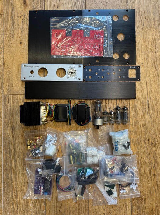 TY A-05 6P1 6N2 5Z2P single-ended class A tube amplifier VU meter power amplifier HIFI finished kit diy power amplifier 3.2W+3.2W