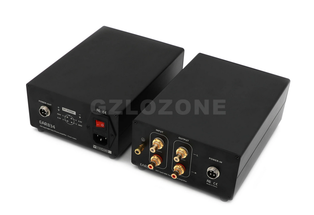 HIFI Split Type-MM ECC83 Tube Phono amplifier Base On EAR834 With Volume control