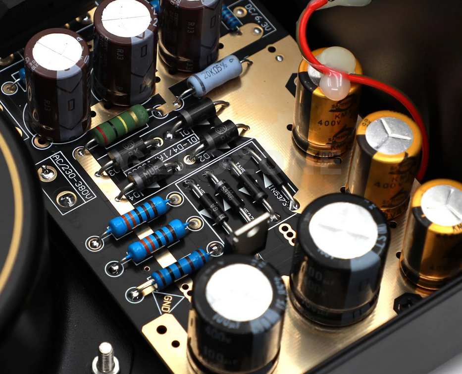 HIFI Split Type-MM ECC83 Tube Phono amplifier Base On EAR834 With Volume control
