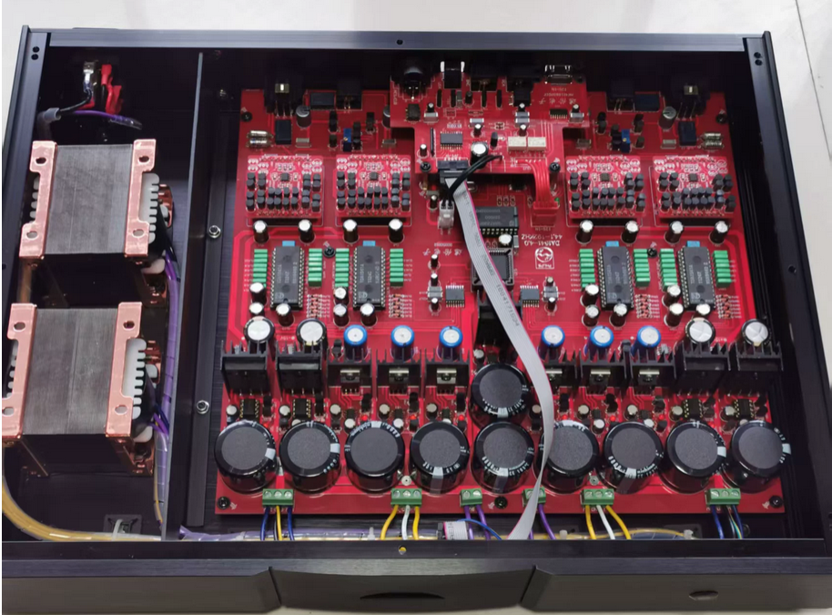 35W*2 TDA1541 Parallel True Balanced Audio Decoder Fiber, AES/EUB/RCA/BNC/External I2S Input. 44.1KHZ-192KHZ/24Bit