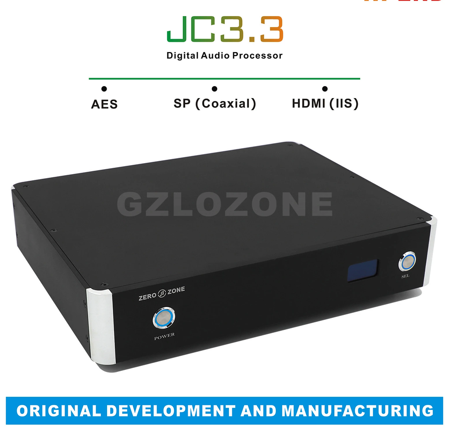High-END Jitter Comber JC3.3 Digital Audio Signal Processor Support AES/SP (Coaxial) /HDMI (IIS) IN And OUT