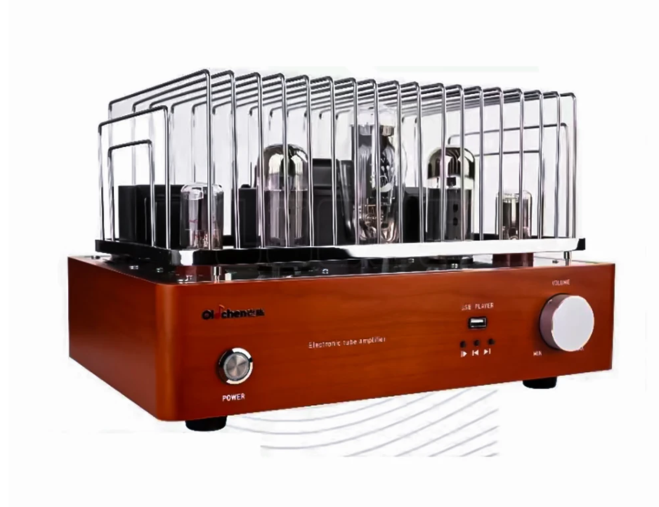 New finished Oldchen 6CA7 EL34 single-ended Class A vacuum tube amplifier HiFi audiophile audio, Bluetooth tube amplifier