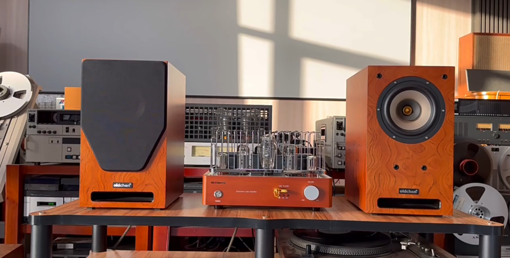 New finished Oldchen 6CA7 EL34 single-ended Class A vacuum tube amplifier HiFi audiophile audio, Bluetooth tube amplifier