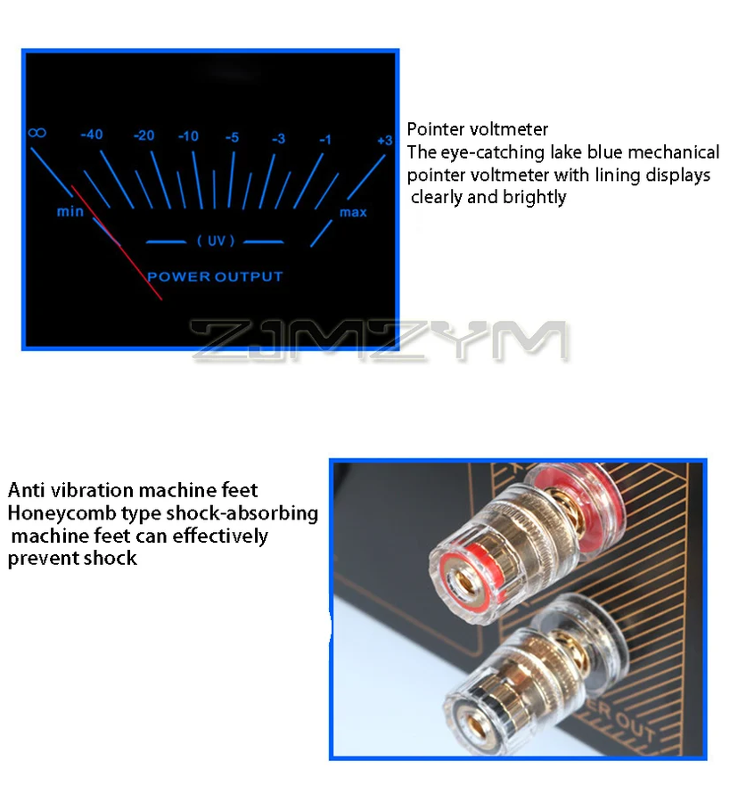 Tone Winner AD-2500 RO 1500W@8 Broadband & 2X500W@8Q 2 Channel Roaming Amplifier