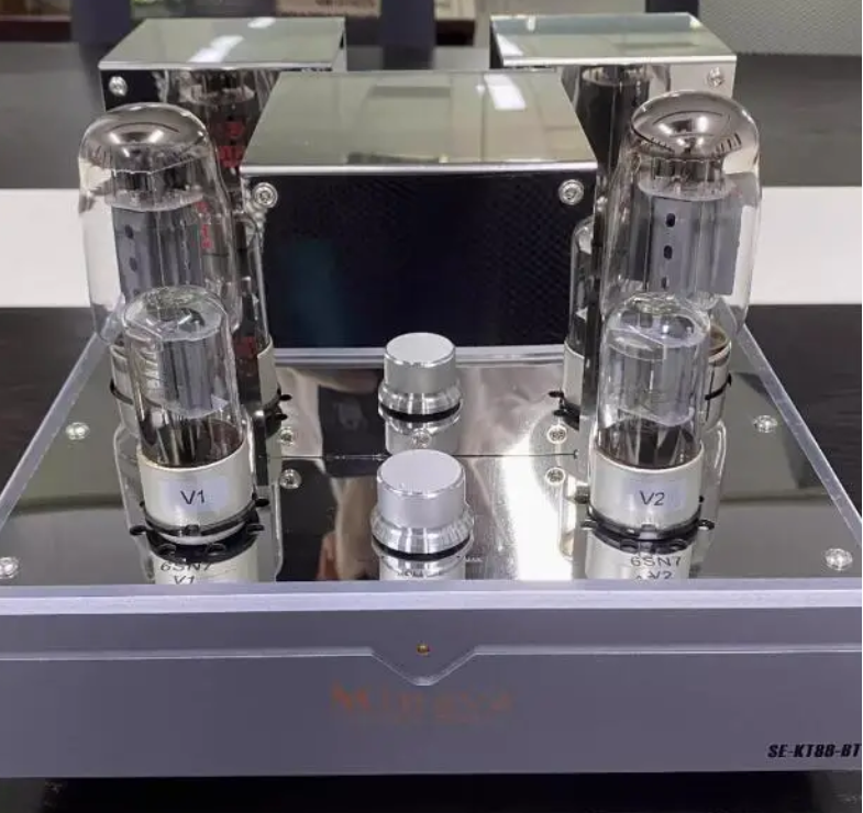 Minava 12W*2 SE-KT88 single ended pure A-class Bluetooth electronic tube amplifier stereo combiner+pure post amplifier