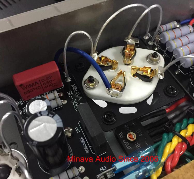 10W*2 hot-selling 300B Bluetooth single-ended tube amplifier tube power amplifier 300B combined machine pure rear stage