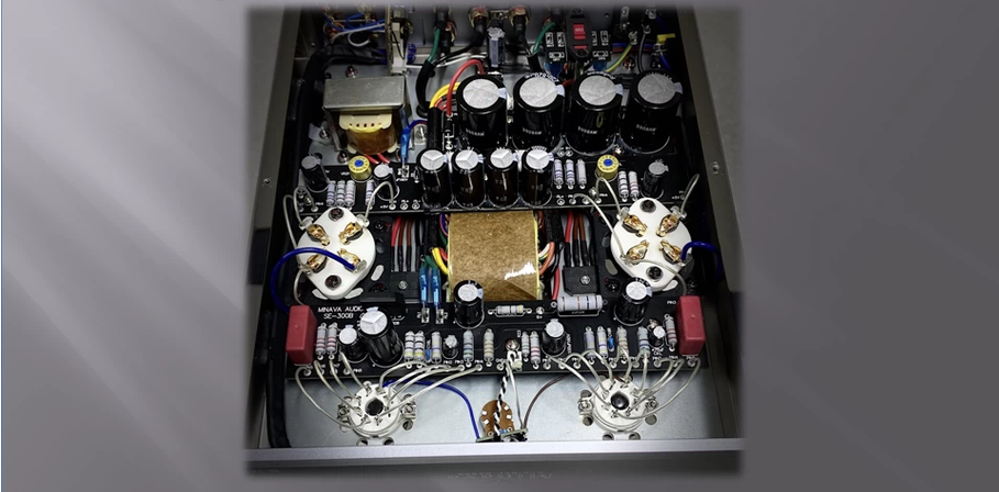 MINAVA AUDIO 2A3  6n8p Bluetooth Single End Tube Amplifier Class A Electronic Tube Amplifier RCA Input 5W 4/8Ohm
