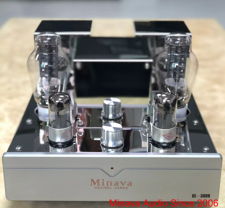 10W*2 hot-selling 300B Bluetooth single-ended tube amplifier tube power amplifier 300B combined machine pure rear stage