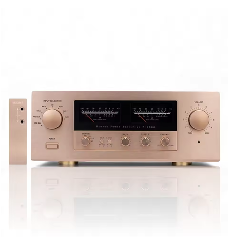 MUSMYS-Reference Accuphase P1000 Class AB High-power Amplifier With Remote Control 185W*2 HiFi Integrated Amplifier