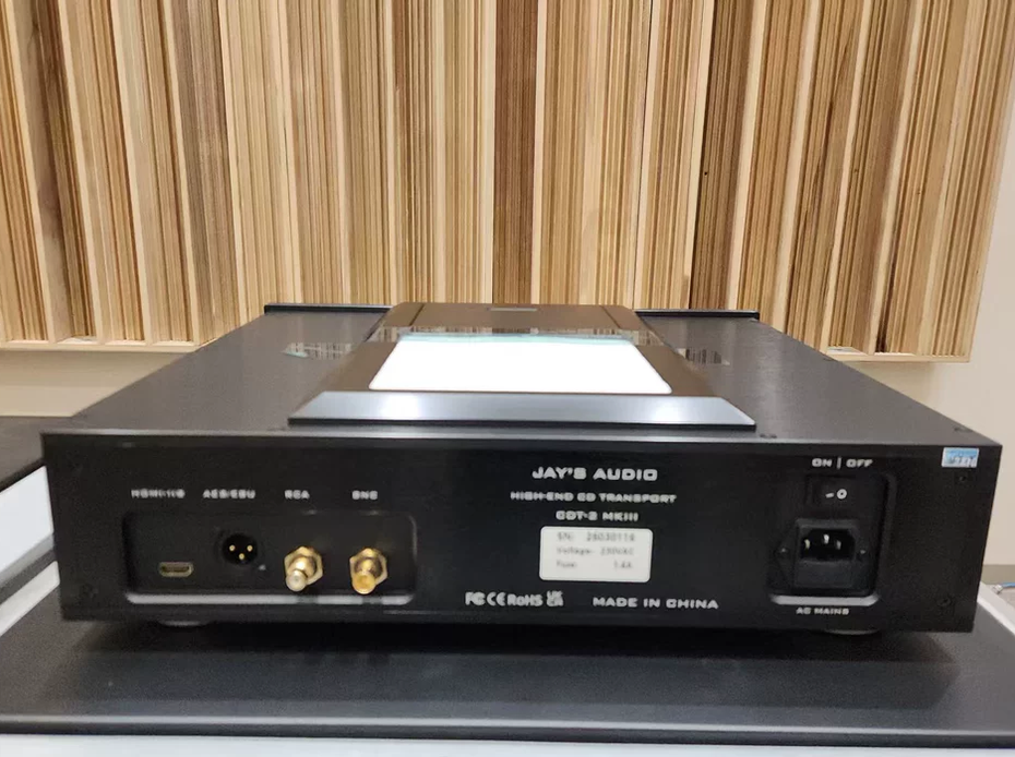 Jay's Audio CDT2 MK3 CD Transport HIFI CD Turntable OCXO constant temperature clock CDM4 driver IIS AES RCA BNC
