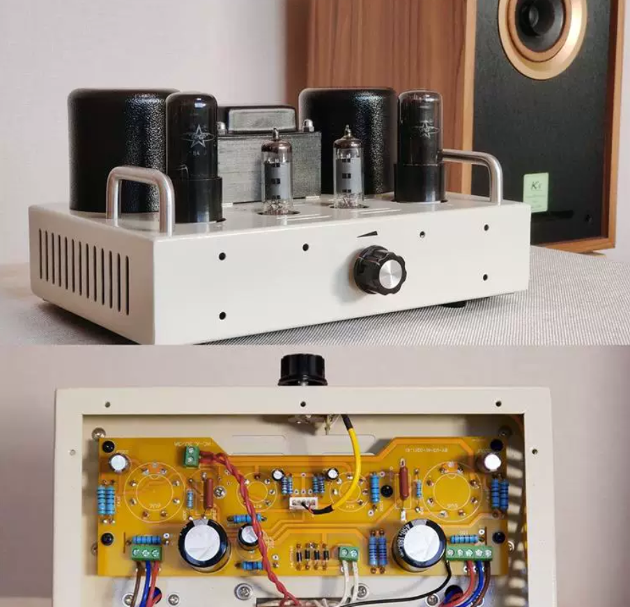 NEW finished 6P6P/6V6 6P14/EL84 (USA 6197) single-ended tube  amplifier home compact audio amplifier