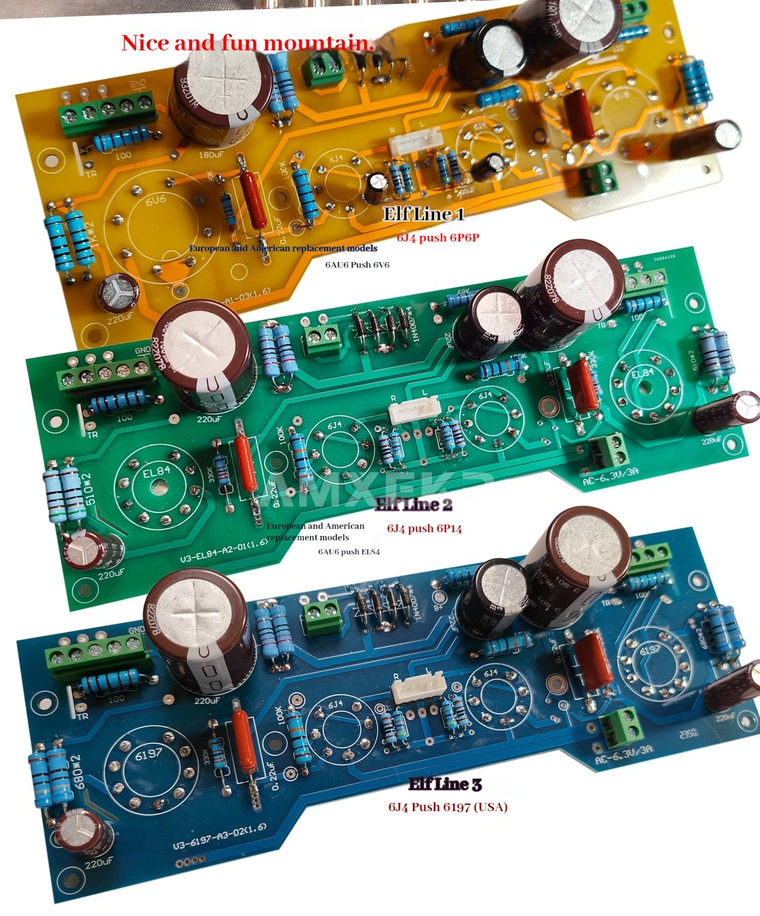 NEW finished 6P6P/6V6 6P14/EL84 (USA 6197) single-ended tube  amplifier home compact audio amplifier