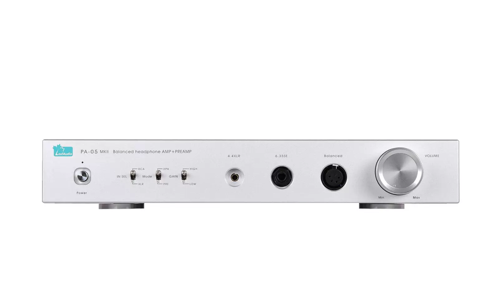 Leafaudio PA-05 MK2 Fully Balanced  Hifi Music Headphones Amplifier 35W * 2 AMP Pre-amp HD800, Arya, HE6SE nan7 Tablet Headphones