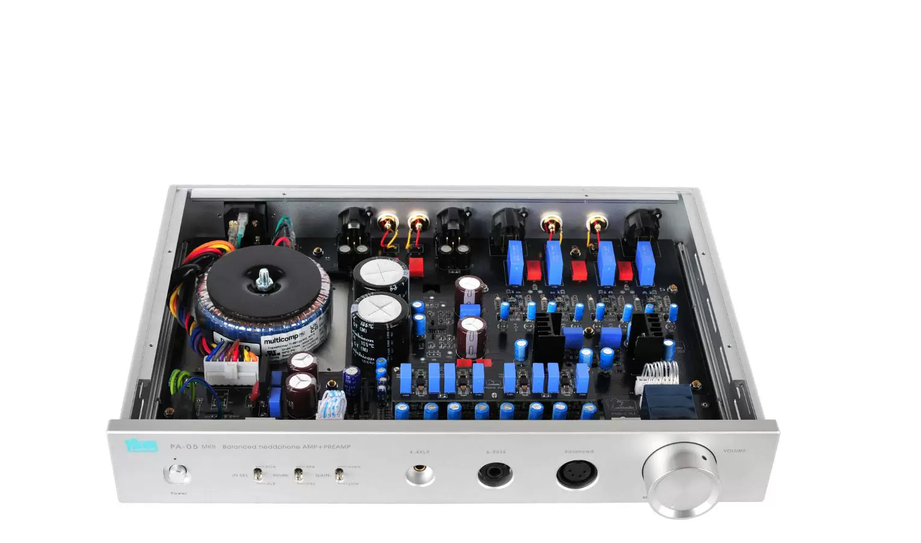 Leafaudio PA-05 MK2 Fully Balanced  Hifi Music Headphones Amplifier 35W * 2 AMP Pre-amp HD800, Arya, HE6SE nan7 Tablet Headphones