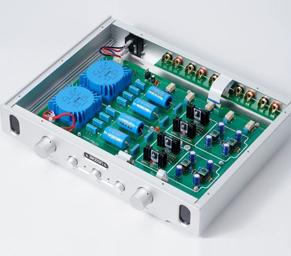FV-2026 Class A power supply tone preamplifier independent adjustment of high and low frequencies+direct mode