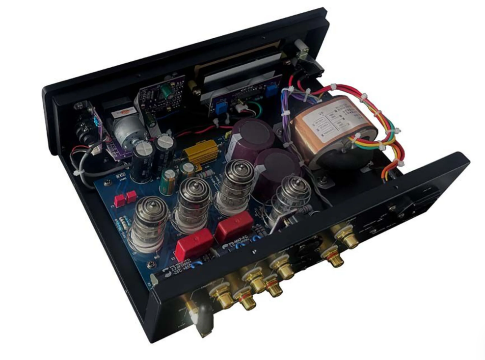 NEW 708B 6N3+6N11×2+6Z4 remote control tube headphone  audio decoder  preamplifier all-in-one optional Bluetooth Balanced RCA input