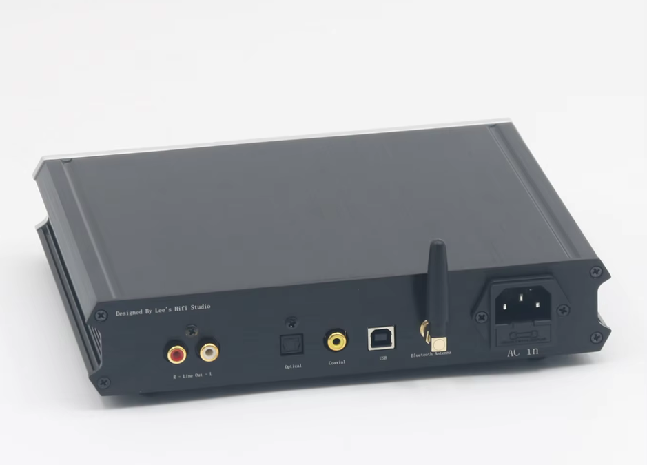 New Design 8X TDA1387 Audio DAC HiFi Coaxial Fiber USB Bluetooth R2R NOS Decoder