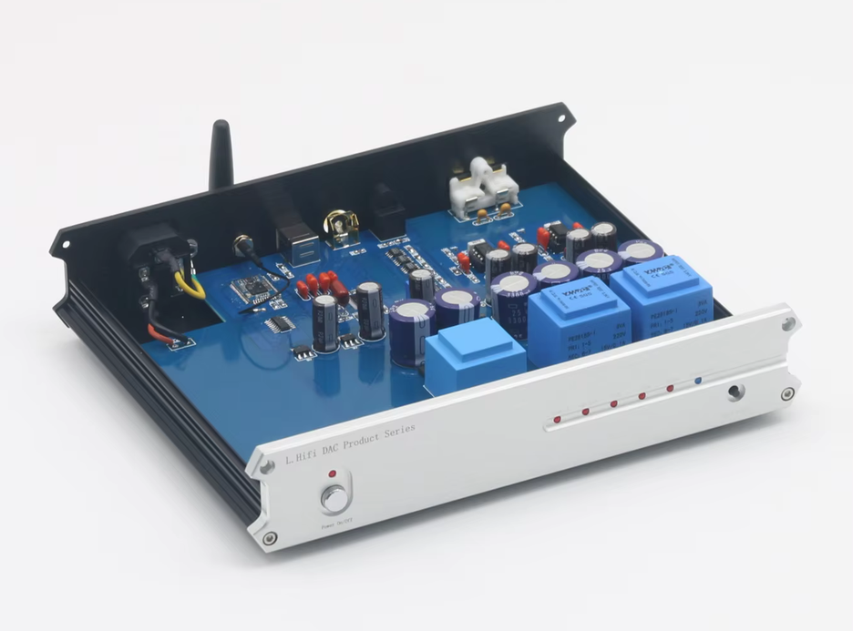 New Design 8X TDA1387 Audio DAC HiFi Coaxial Fiber USB Bluetooth R2R NOS Decoder