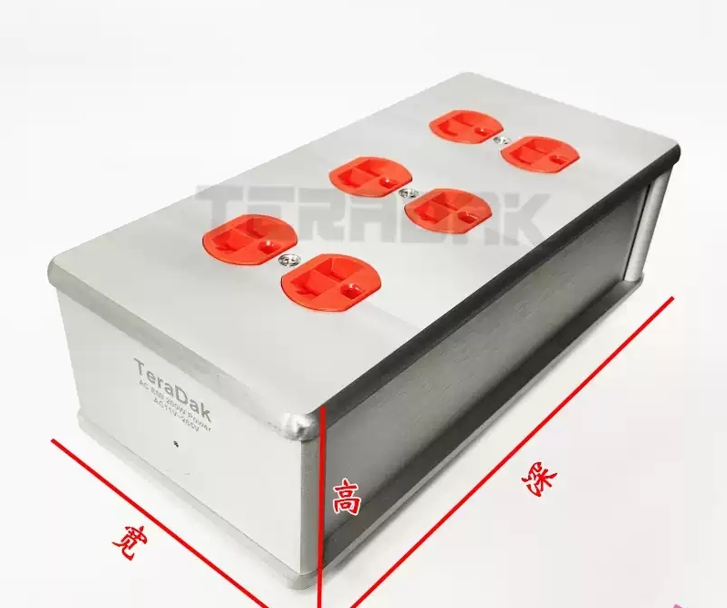 TeraDak 2000W Audiophile Hifi Isolation DC filter American standard power socket