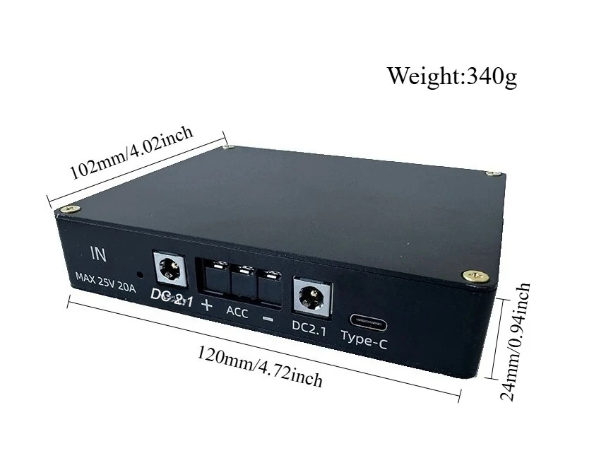 NEW 5V-25V 20A Suitable for Switching Power Supply and Linear Power Supply Sound Card DAC Raspberry Pi Amplifier