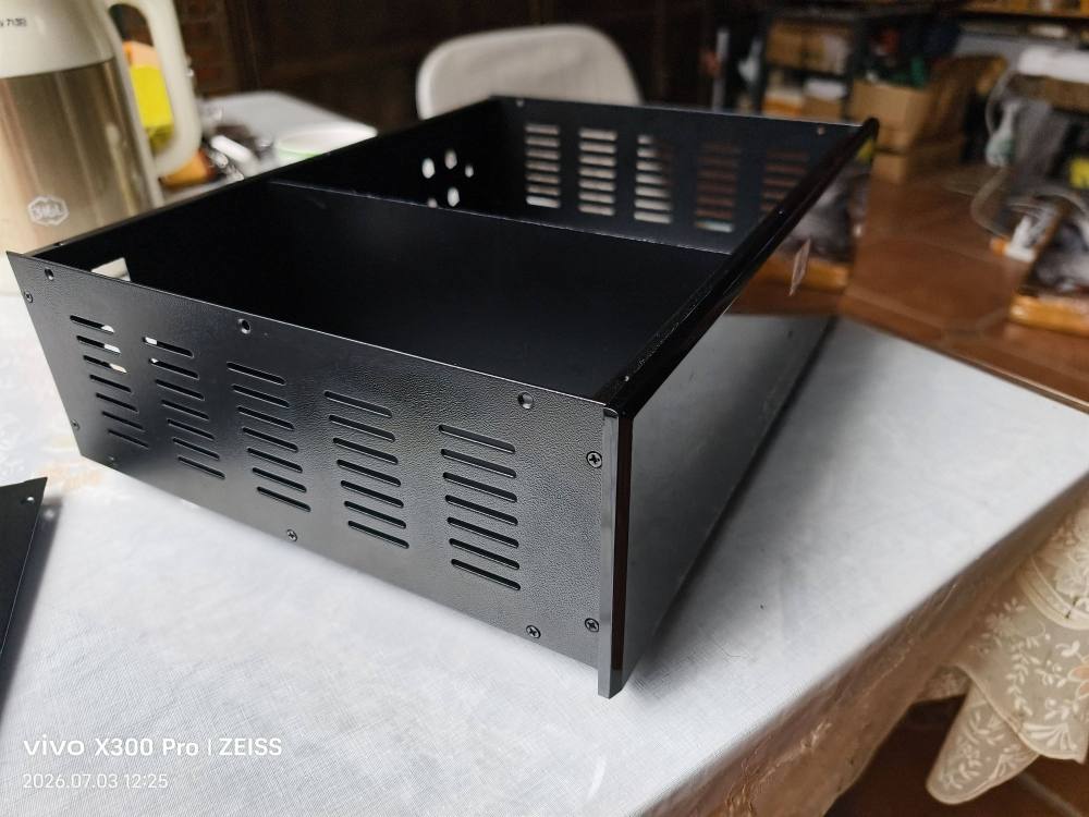 AN Audiophile deluxe version tube preamplifier chassis HIFI DIY pre-amp case Iron box