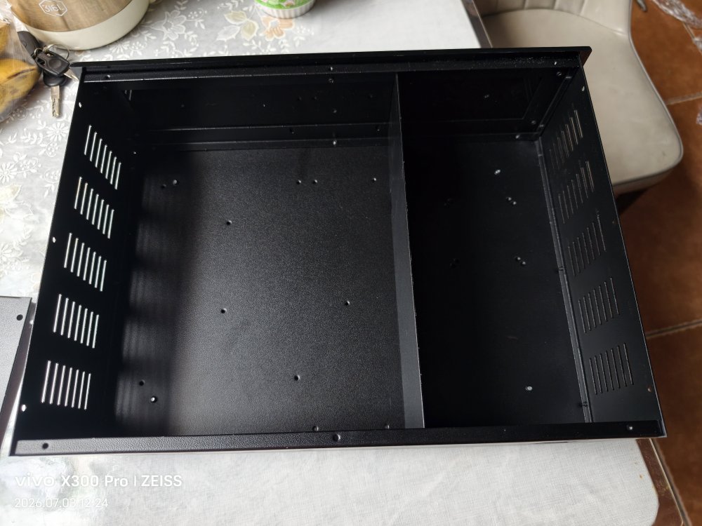 AN Audiophile deluxe version tube preamplifier chassis HIFI DIY pre-amp case Iron box