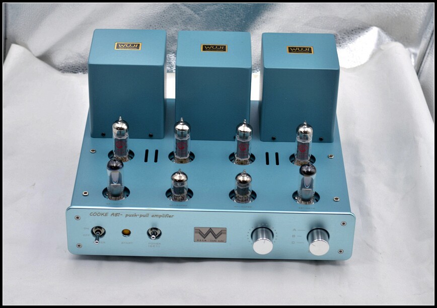 El84 push-pull AB1 class self biased 15W*2 stereo HIFI electron tube amplifier
