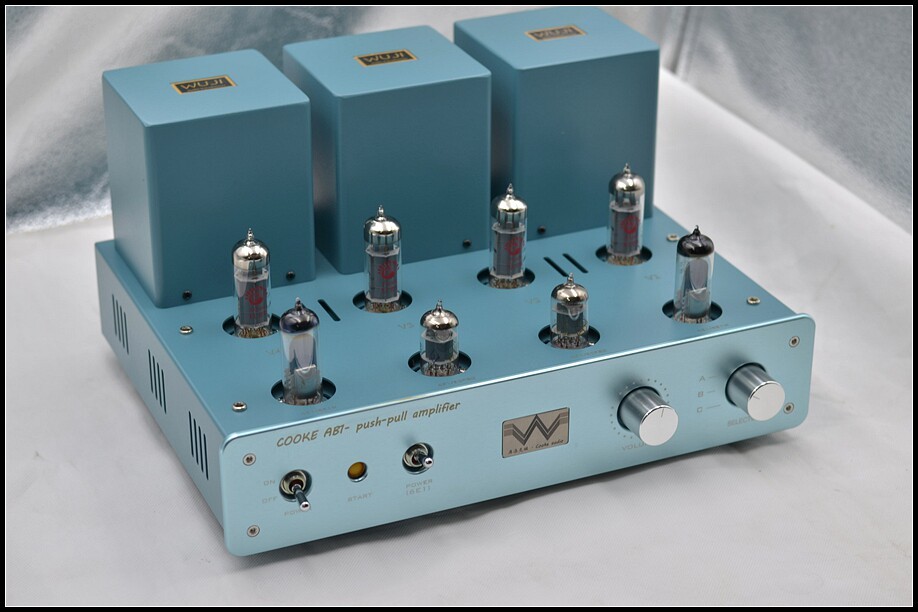 El84 push-pull AB1 class self biased 15W*2 stereo HIFI electron tube amplifier