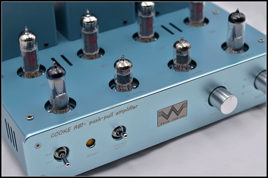 El84 push-pull AB1 class self biased 15W*2 stereo HIFI electron tube amplifier