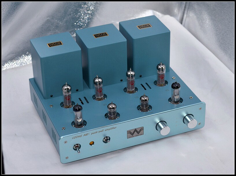 El84 push-pull AB1 class self biased 15W*2 stereo HIFI electron tube amplifier