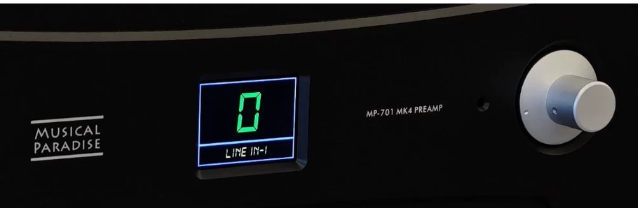 Latest New Musical Paradise MP-701 MK4 Tube Preamp Pre Amplifier