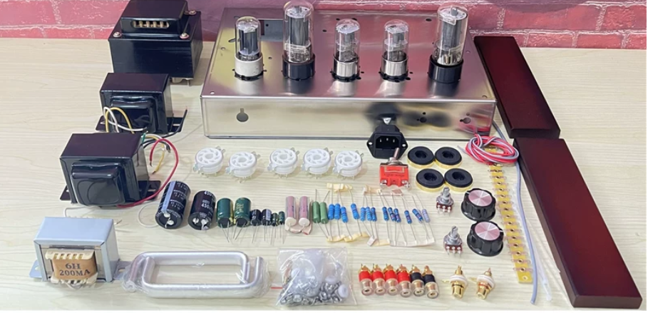 NEW hand made 6p3p  hifi Electron Tube  Power Amplifier Kit Finished Bluetooth Single-ended Class A tube amp