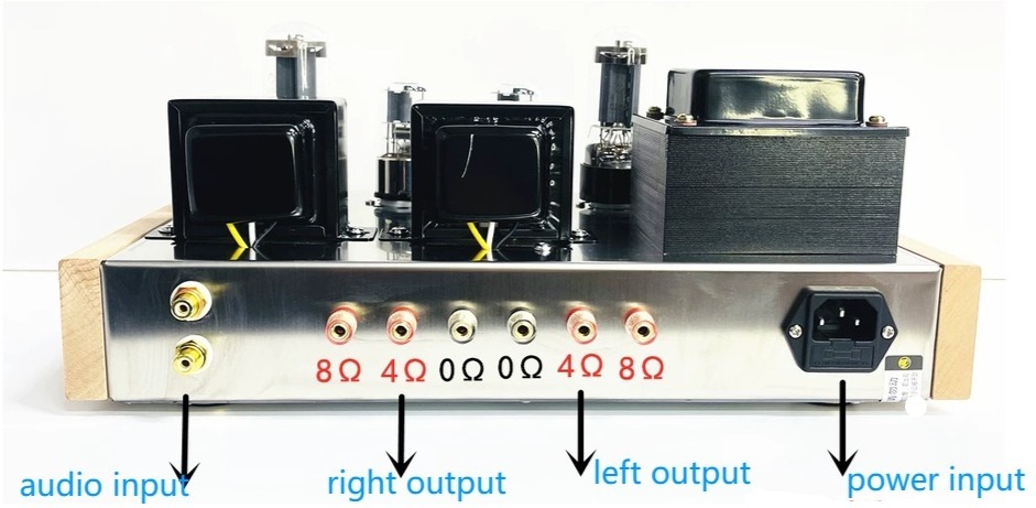 NEW hand made 6p3p  hifi Electron Tube  Power Amplifier Kit Finished Bluetooth Single-ended Class A tube amp